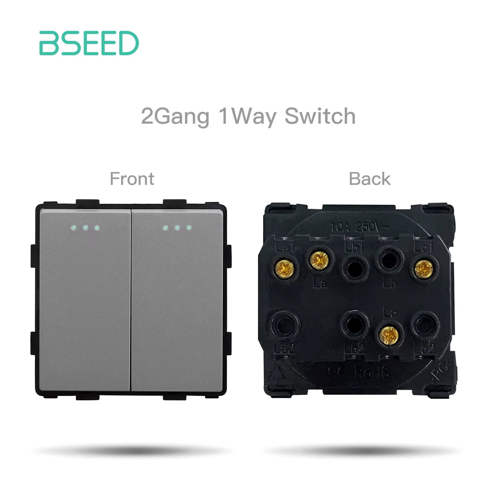 2Gang Switch Part