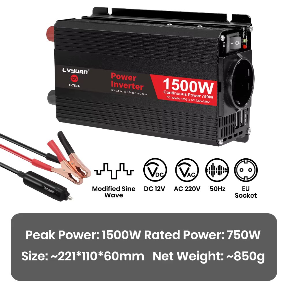 12V-1500W-black