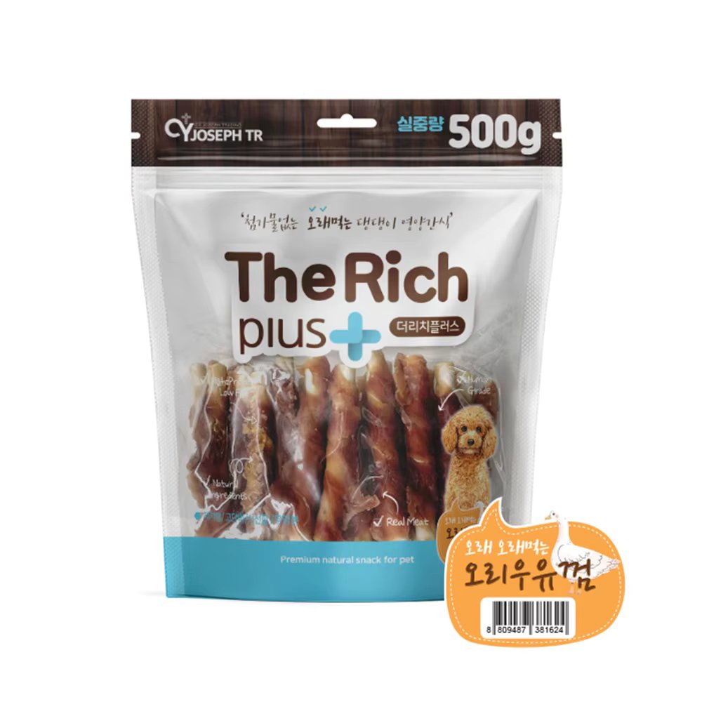 The value plus Duck milk gum 500g, dog snack, dog Sami, dog snack, package snack