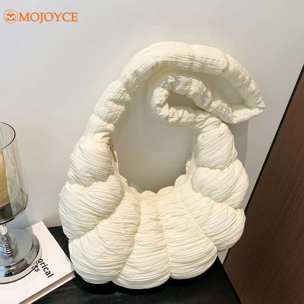 Pleated Cloud Dumpling Bags Quilted Cotton Crossbody BagsLadies High Quality Shoulder Bag Large Capacity Puffer Women Sling Bags