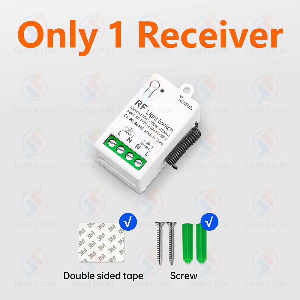 Only 1 Receiver