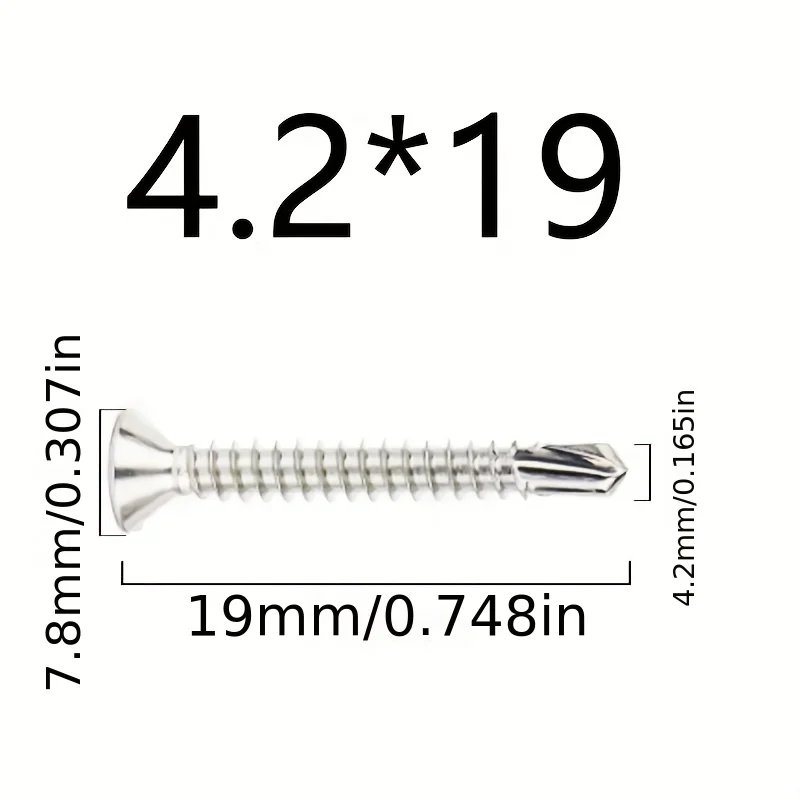 4.2x19 50pcs