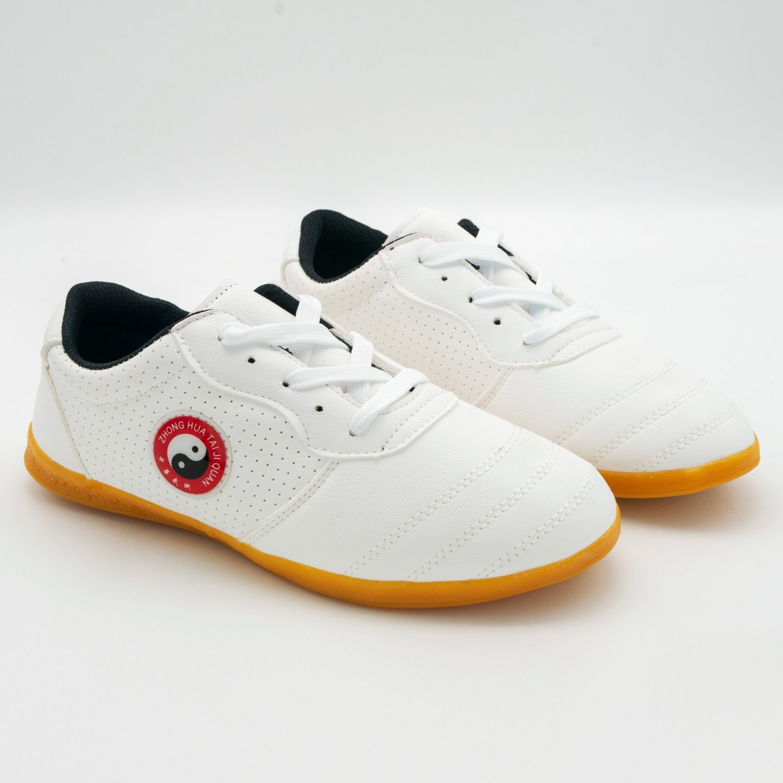 Tai Chi Shoes Wushu Martial Arts Chinese Kung Fu Shoes for Men Women Soft Leather Comfortable Kungfu Shoes Uinsex Sneakers