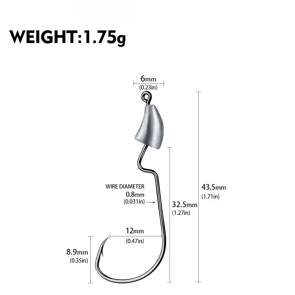 1.75g-5pcs
