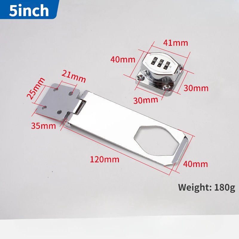 5 inch silver