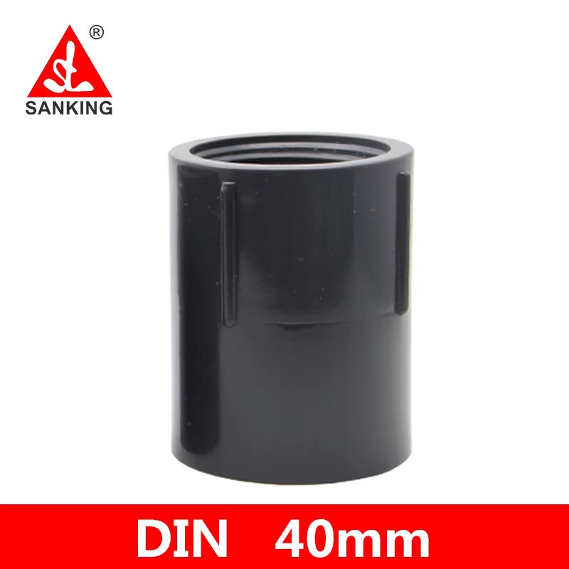 Sanking 40 mm UPVC Female Adaptor  Fish Tank Tube Joint Garden Irrigation Water Pipe Adapter Fittings  Thread Connector