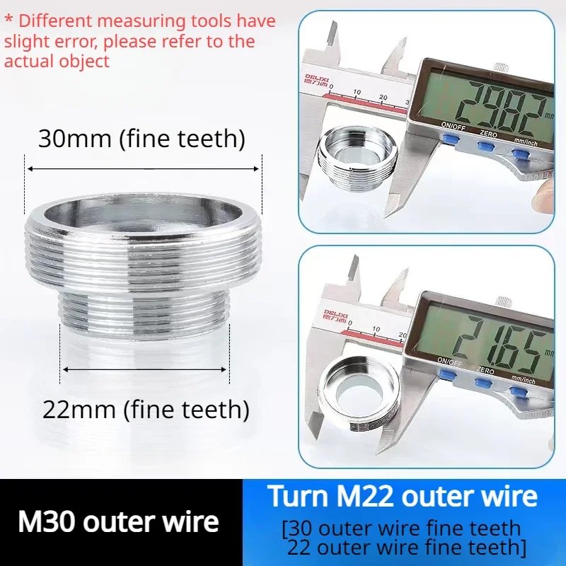 M30 to M22