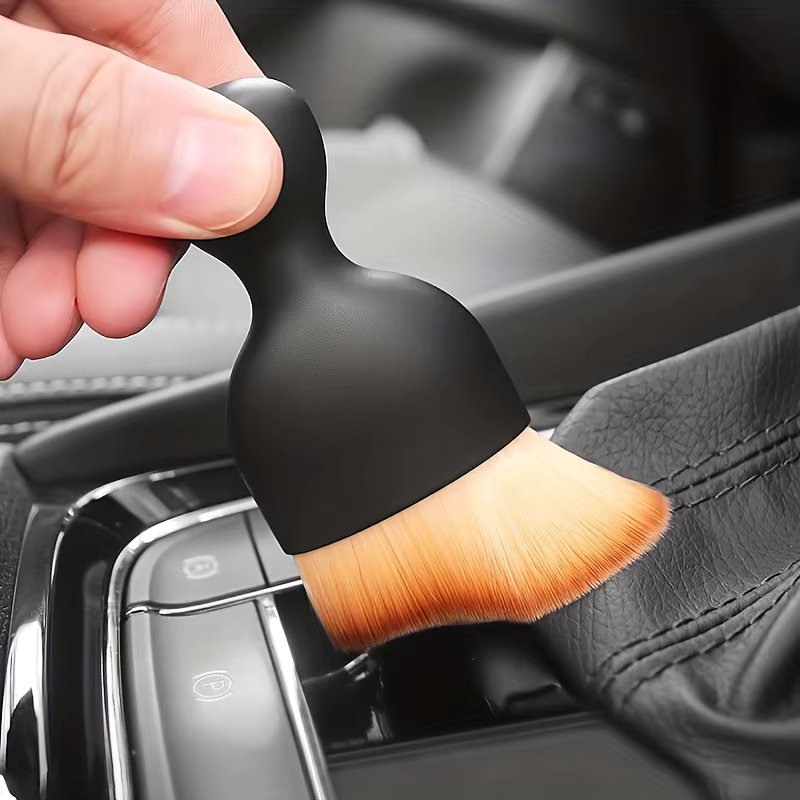 1/2/5/10pcs Car cleaning Soft brush Air vent brush Car interior cleaning with shell car gap dust brush car cleaning accessories