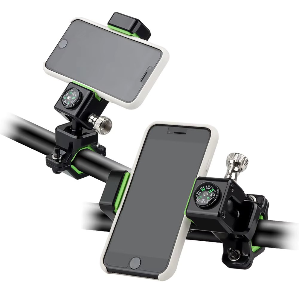 Bike Smart Phone Street Oral Crist and compass function sliding type angle adjustable bike motorcycle Kickboard