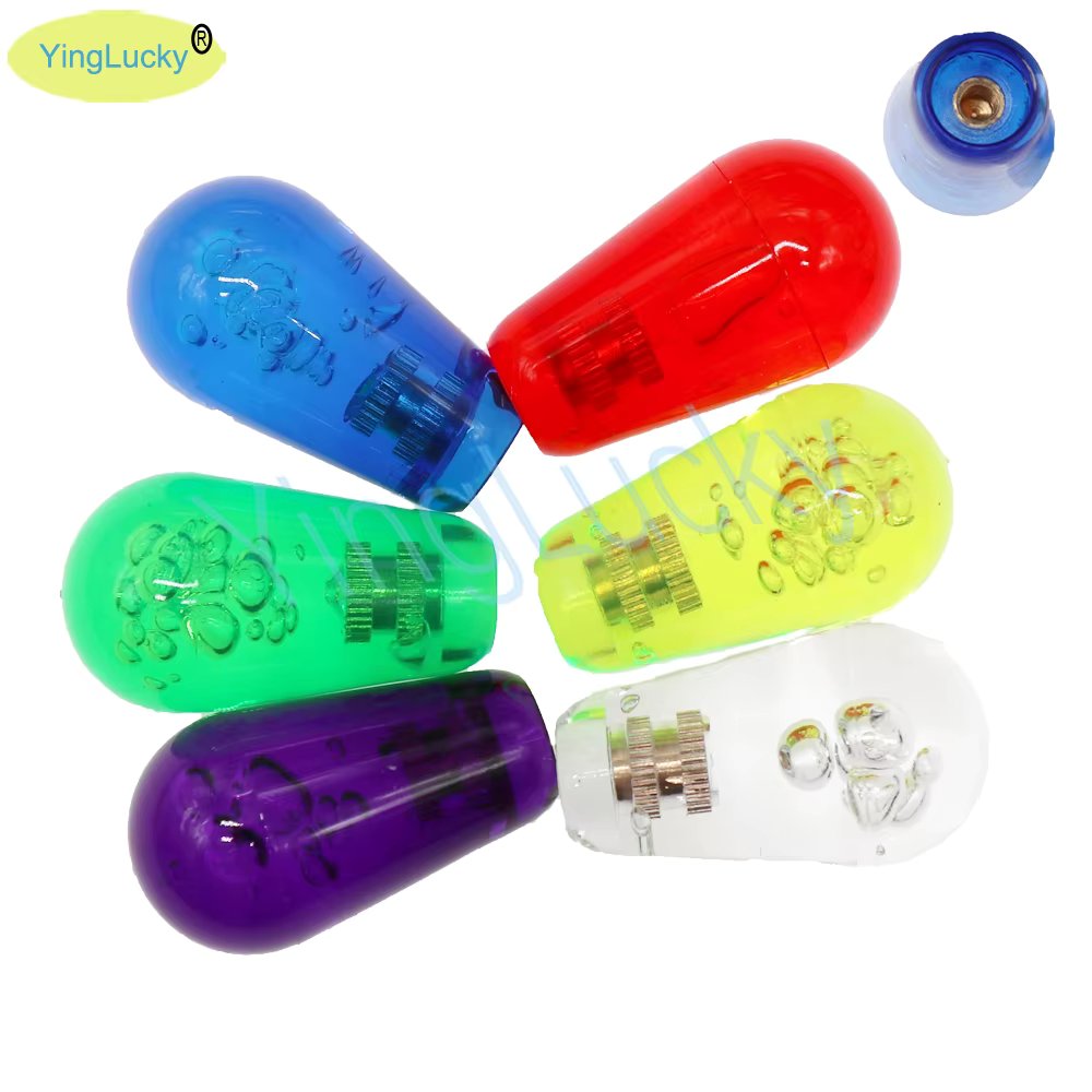 Happ American Style Topball Crystal Clear Knob, Neo Geo,American Arcade Joystick Ball Top Sanwa joystick, Game Stick,  Handle