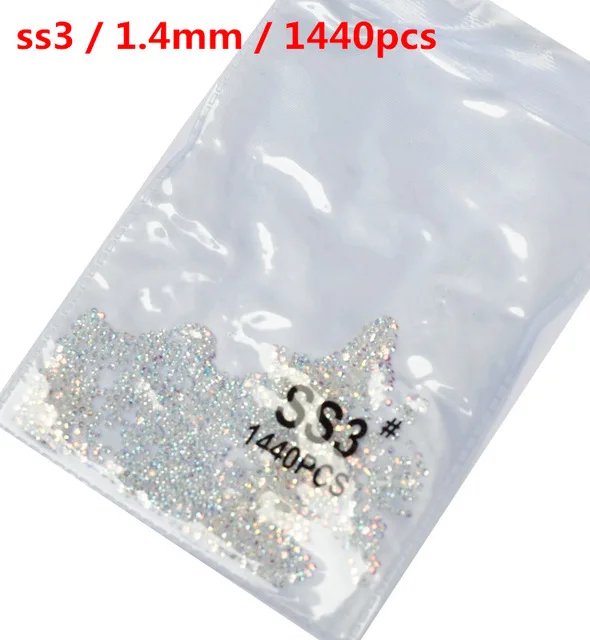 Clear AB SS3 1440pcs