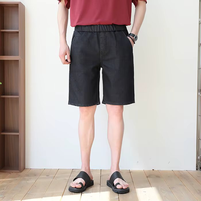 String banding blue pants M ~ 2XL fast delivery