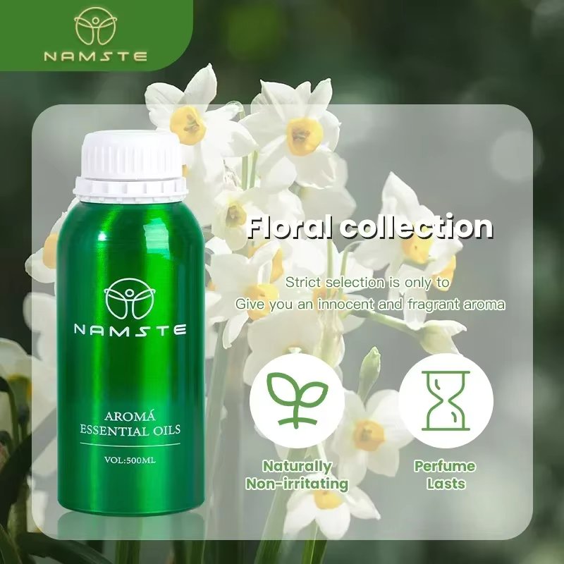 Namste Aromatic Essential Oil Fragrant Flower Collection Home Fragrance Liquid Air Fresheners Smell Flavoring Perfume 500ML