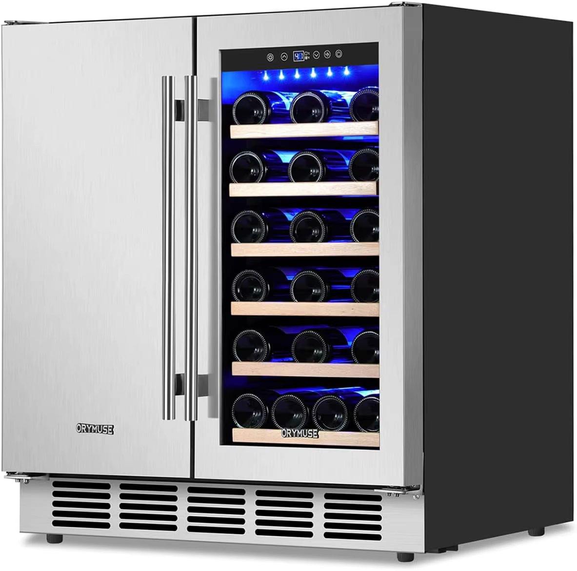 30"   Wine & Beverage Refrigerator - Dual Zone, Built-in/Freestanding with Upgraded Cooling - 30 Bottles & 110 Can