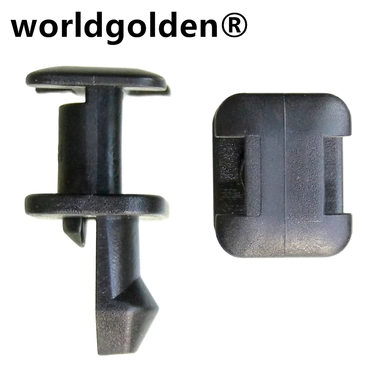 worldgolden 10pcs plastic fasteners for BMW 5 7 Series E32, E34, Z1 Windscreen Cowl & Scuttle Panel Trim Clips 51711928946