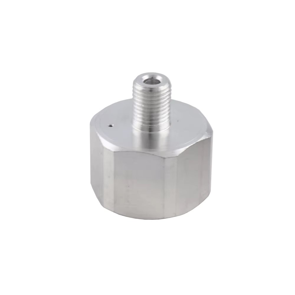 3/8-24UNF Converter Adapter To TR21-4 Soda Cylinder Bottle Refill Adapter for Homebrew Beer Keg Mini CO2 Regulator