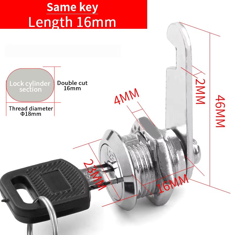 Same key 16mm