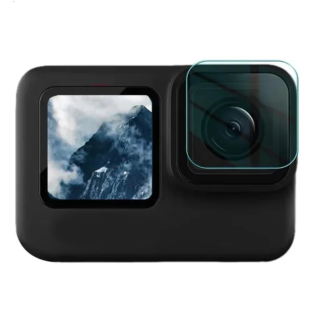 Tempered Glass Screen Protectors for GoPro Hero 13 12 11 10 9 Camera Lens Glass Protective Films 9H Hardness Full Coverage Films