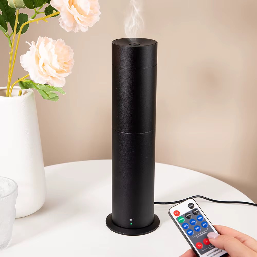 Aluminum Alloy Home Aroma Diffuser Room Fragrance Perfume Air Freshener Scent Diffuser Machine 200ML Essential Oil Capacity