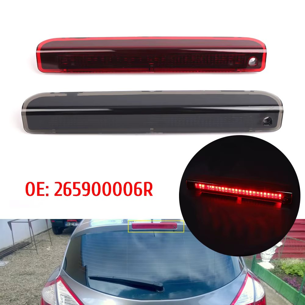Car LED Third Brake Light High Mount Warning Lamp Tail Light Stop Lamp for Renault Megane MK3 Hatchback 2008-2016 265900006R