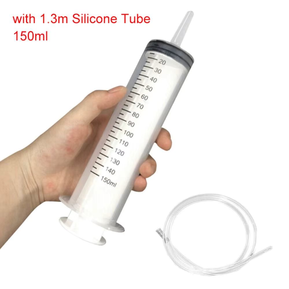 150ml with 1.3m tube