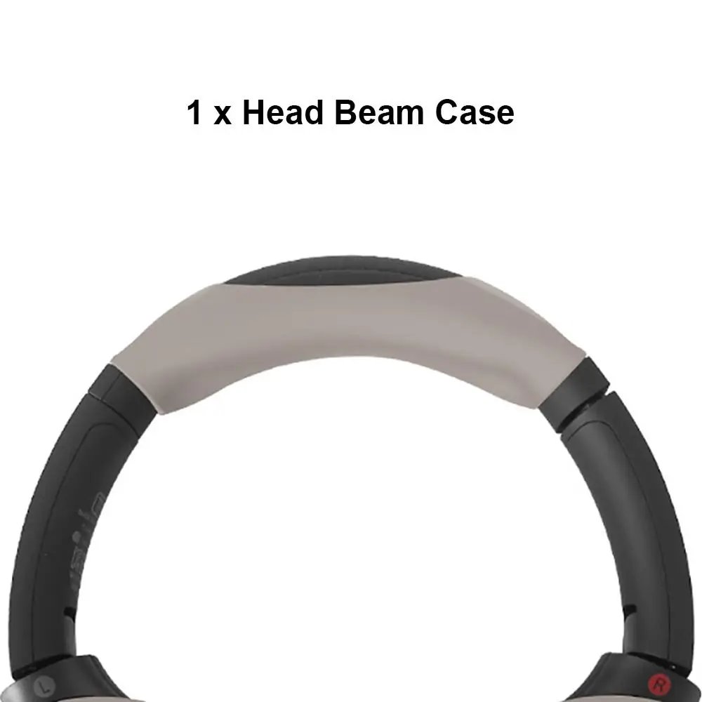 Headphone Earpads Cover for Sony WH-1000XM4 Silicone Replacement Earcups Anti-dust Shockproof Earmuffs Head beam Protective Case