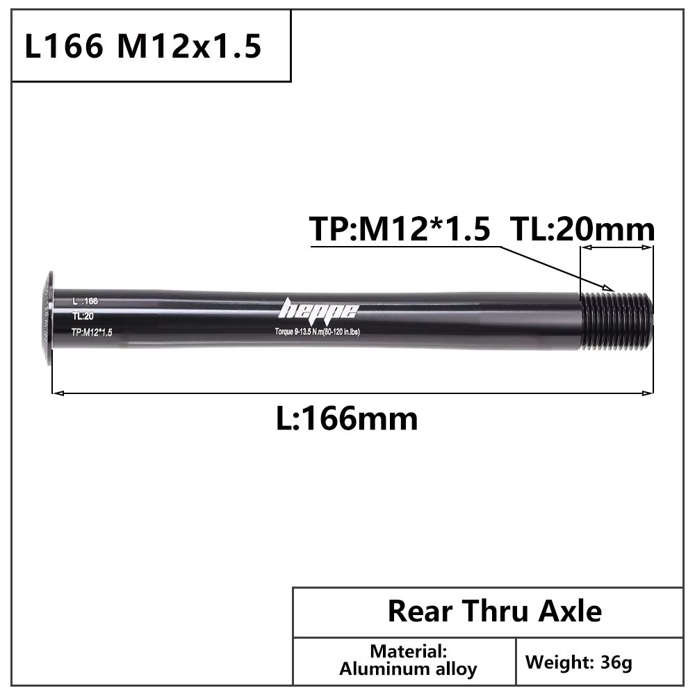 L166 M12x1.5 TL20