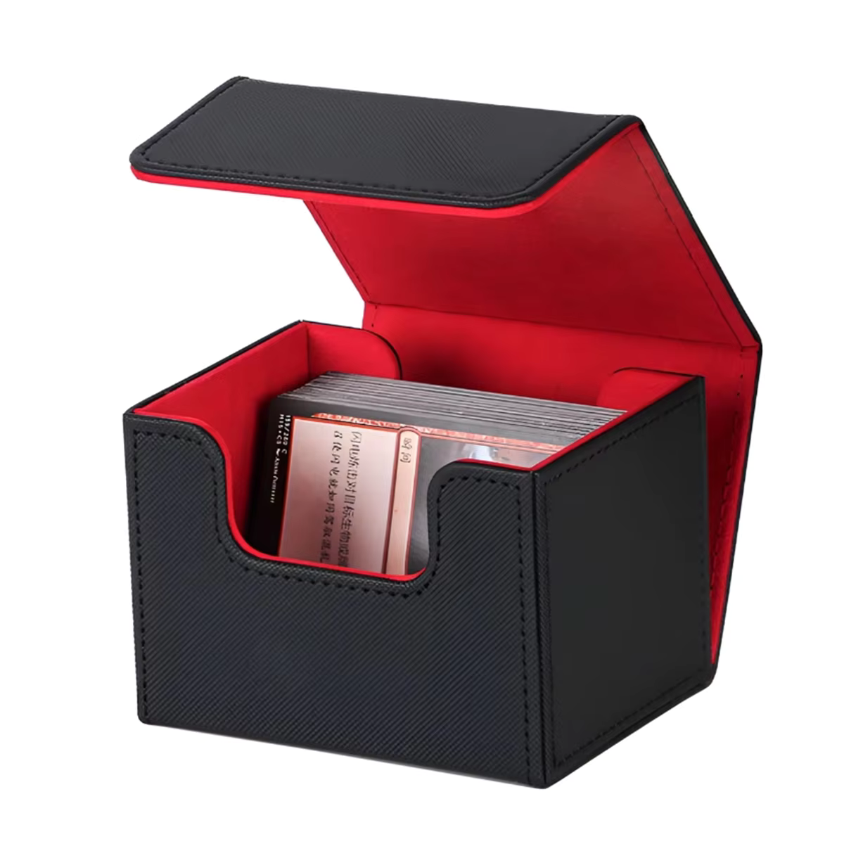 Flip Side Insert Pokémo Pikachu Youka Card Collection Box Game Peripheral Magic Card Game Card Box Home Small Object Storage Box