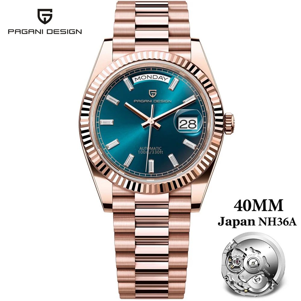 Rose Gold Blue