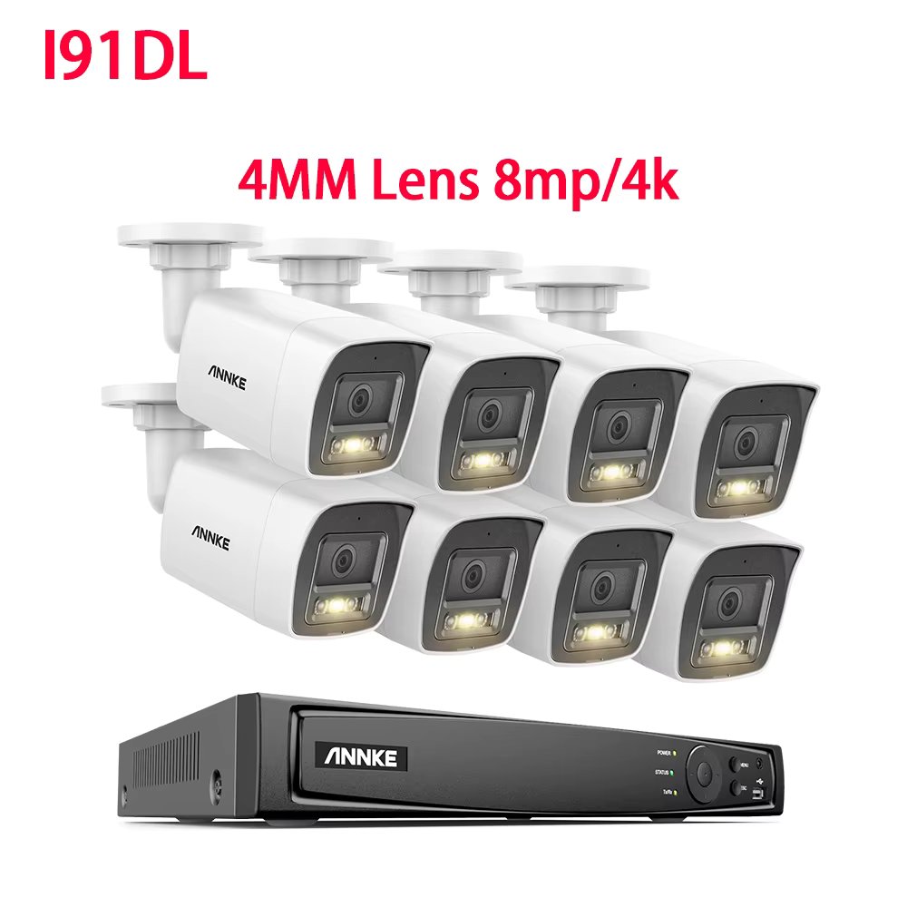 I91DL 8mp 8pcs cam