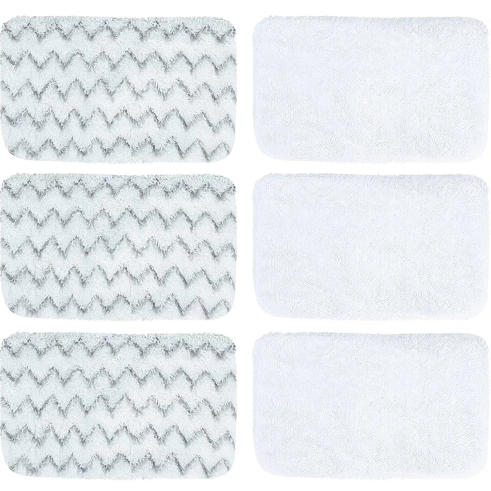 6PCS Steam Mop Pad for Bissell PowerFresh Vac & Steam 2747A,1132 1543 1632 1652 Symphony Vacuum and Steam Mop Series,Model #1252