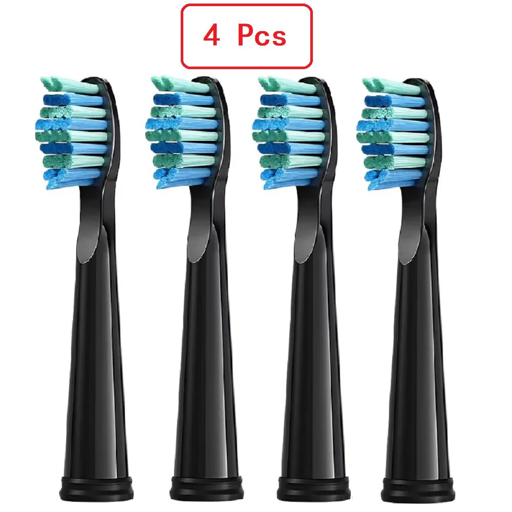 4/8/12/16 Pcs Replacement Brush Heads For Fairywill For Seago Electric Toothbrush Head Dupont Bristle Brush Refill Tooth Clean