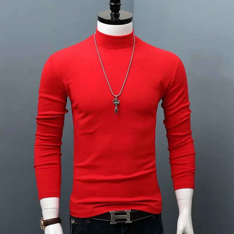high collar red