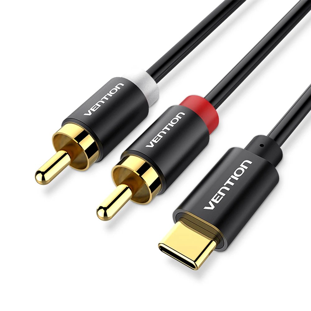 USB C RCA Audio Cable Type-C to 2 RCA Cable 2rca Jack Type C RCA Cable for iPhone Sumsung Xiaomi Speaker Home Theater TV 0.5m 1m