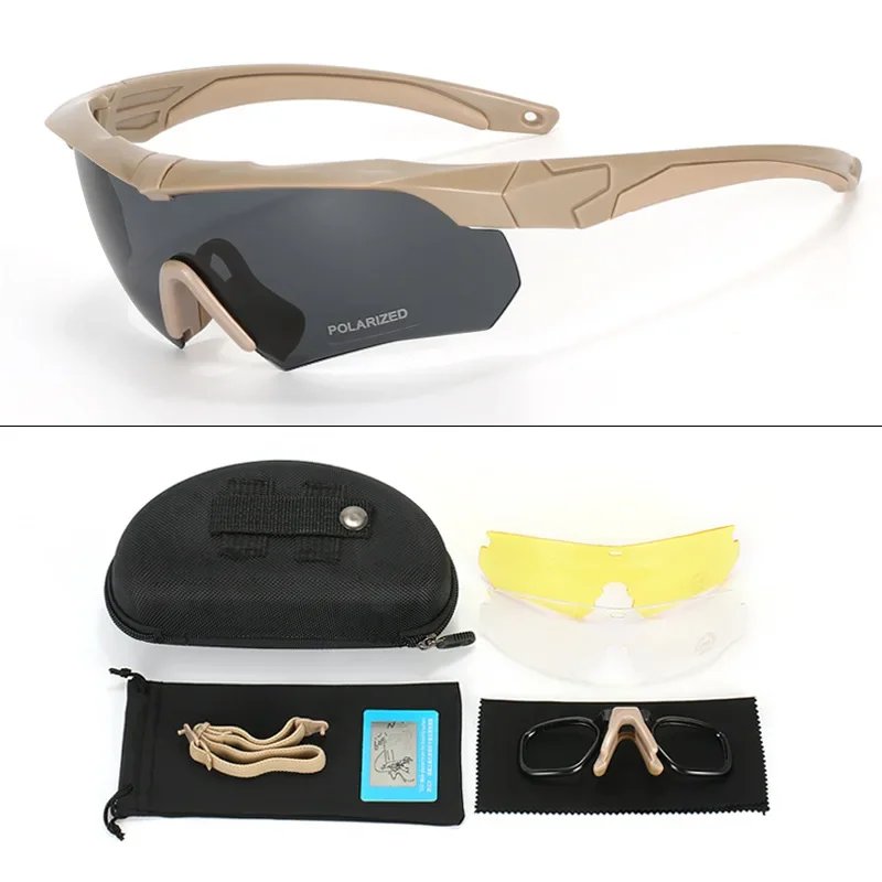 Khaki-Polarized lens