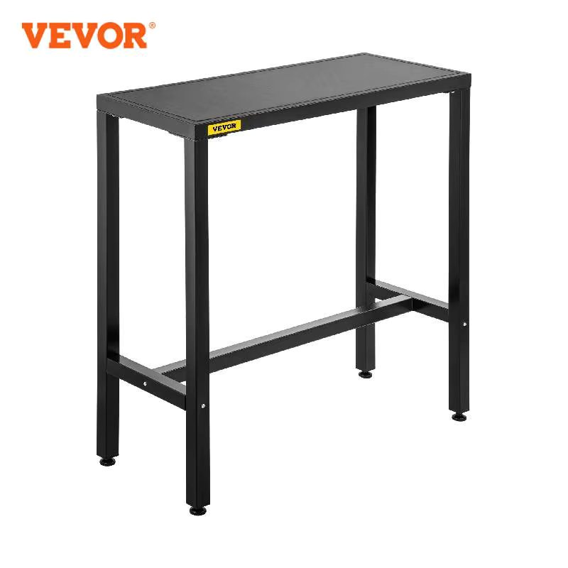 VEVOR Patio Bar Table Bar Height Pub Table 38.6"x15"x38.6"/46.5"x15"x38.6"/44"x24"x44" Indoor Outdoor Desk Patio & Garden Tables