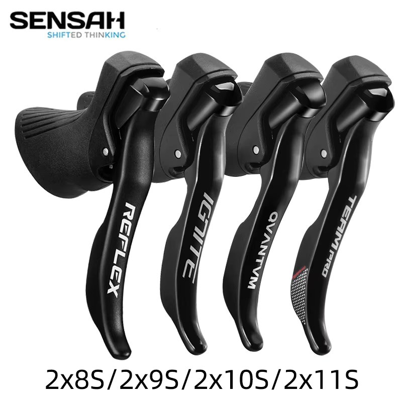 SENSAH IGNITE Road Bike Shifters 2x8 2x9 2x10 Speed Brake Lever 16/18/20 Speed Bicycle Derailleur For Shimano Sora Tiagra Claris