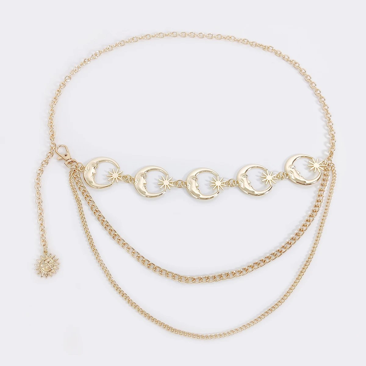 gold chain belt