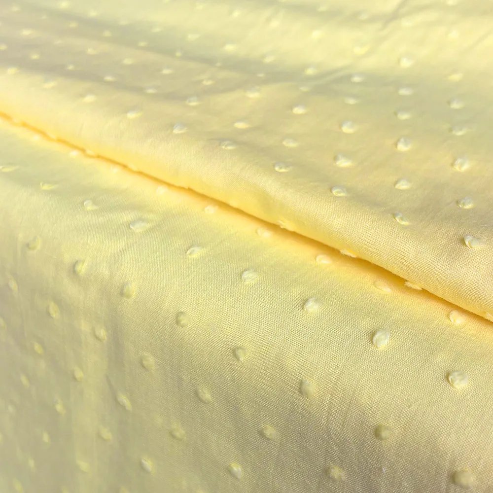 Soft Cotton Polka Dot Jacquard Fabric For DIY Making T-shirts Dress Pajamas Home Textile Decoration Handicraft Cloth Accessories