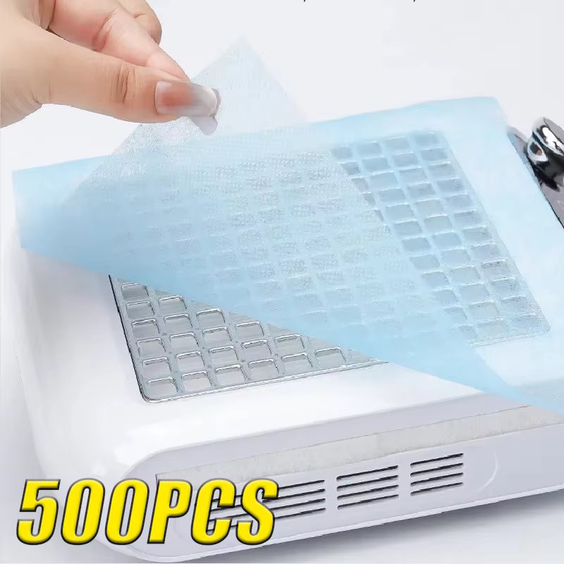 100pcs Nail Vacuum Clean Collector Filter Paper Dustproof Replace Nail Vacuum Clean Filter Paper Manicure Machine Dust Accessory