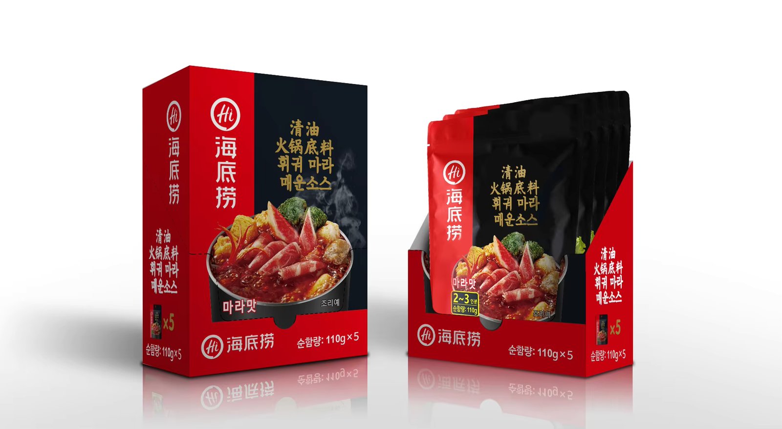 5 pieces 110g Hadira Omara hot Guo sauce