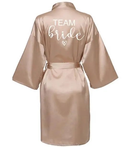 TEAM Bride champagne