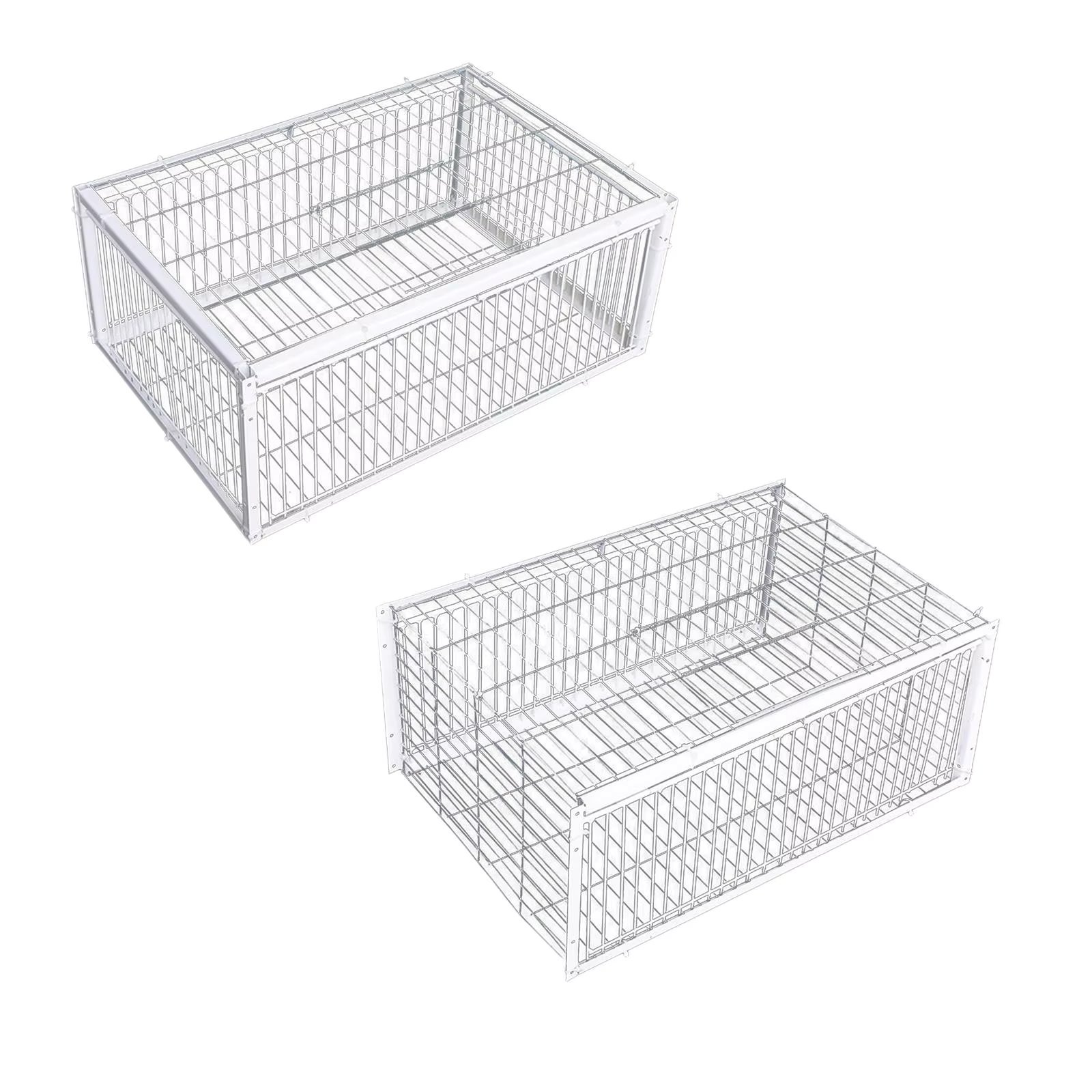 Pigeon Trap Cage Large Escape Proof 15.75"x11.81"x10.24" Bird Supplies Bird Trap Cage Pigeon Coop for Orchards Chicken Garages