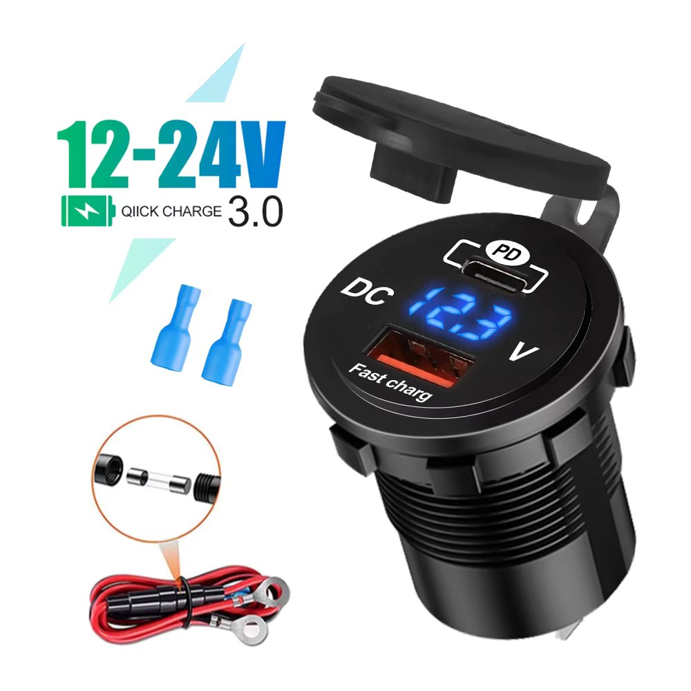 PD QC with wire