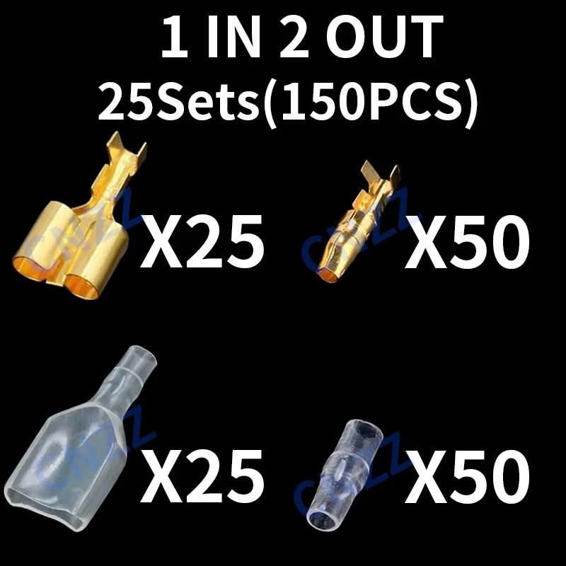 25Sets(150PCS) 12)