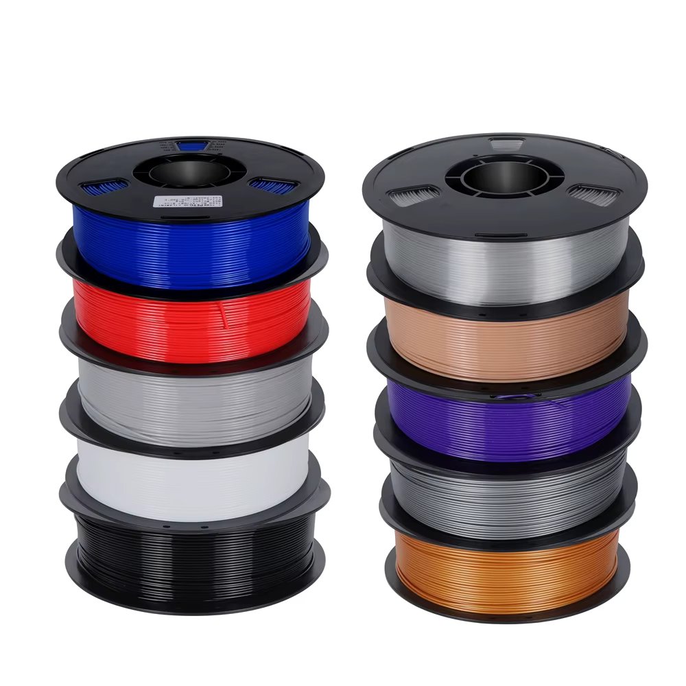 22LBS PETG Filament 3D Printer Filament 10 5 Rolls 1KG 1.75mm Bundle Multicolor Accuracy +/- 0.02mm 10kg 5kg PETG, Plastic Spool