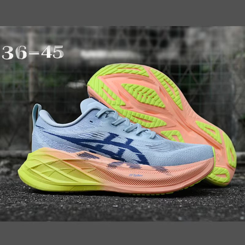 Original Asics  Running Shoes New Men Sneakers Marathon Racing Shock Absorbing Sports Tennis Training Shoes