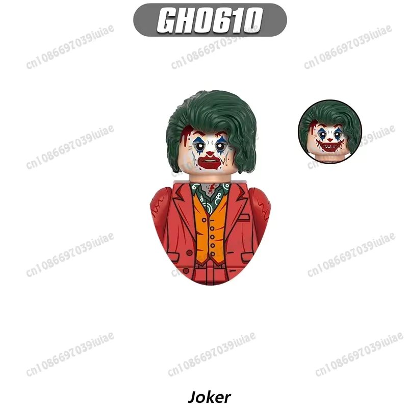 Marvel Spider-Man Iron Man Captain America Batman Harley Quinn Clown Bricks Cartoon Character building block Birthday Present