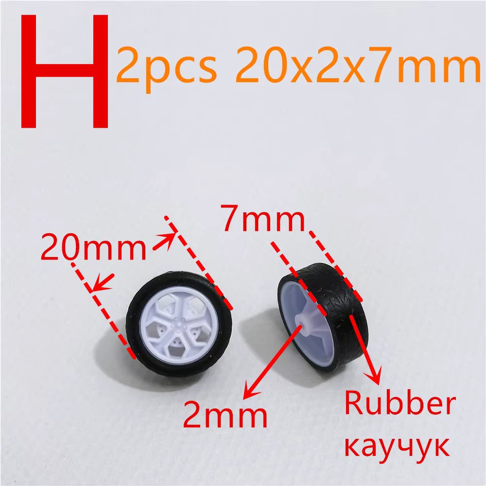 2pcs 20x2x7mm