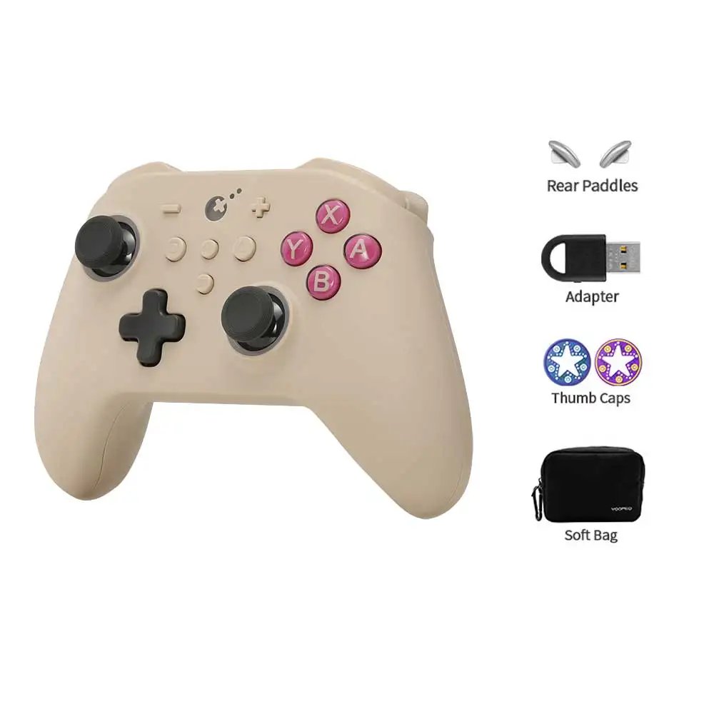 GuliKit KK3 Pro Controller KingKong 3 Gamepad NS38 with Hall Effect Joysticks & Triggers for Windows Nintendo Switch Android iOS